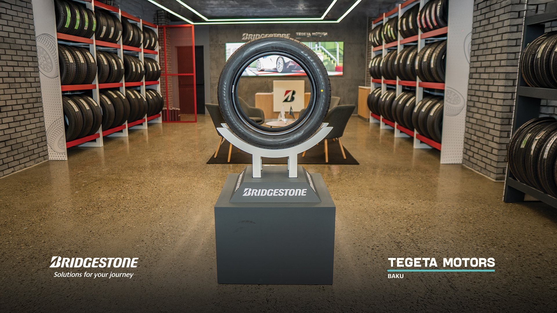Tegeta Motors Baku opens a Bridgestone Concept store in Baku